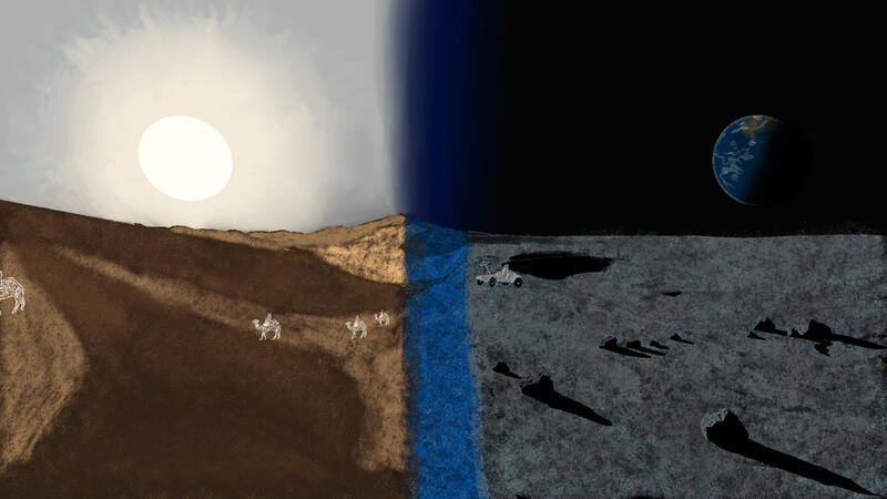 Tetris Effect Fanart: Deserted