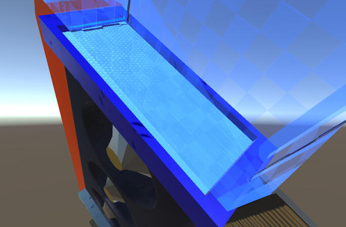 Any Hologram needs a Projector. The screen's display may not be visible at all times, but it'll be found when players take a closer look.
