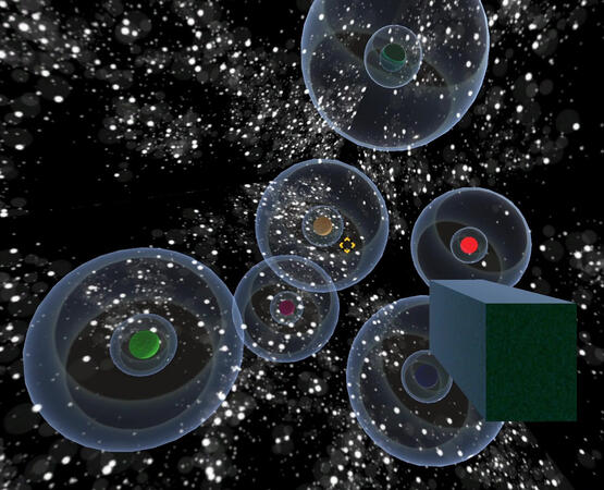 "SpaceHook": A prototype that combines Planetary Systems with Grappling Hooks. CLICK IT, Try it on Itch.io!